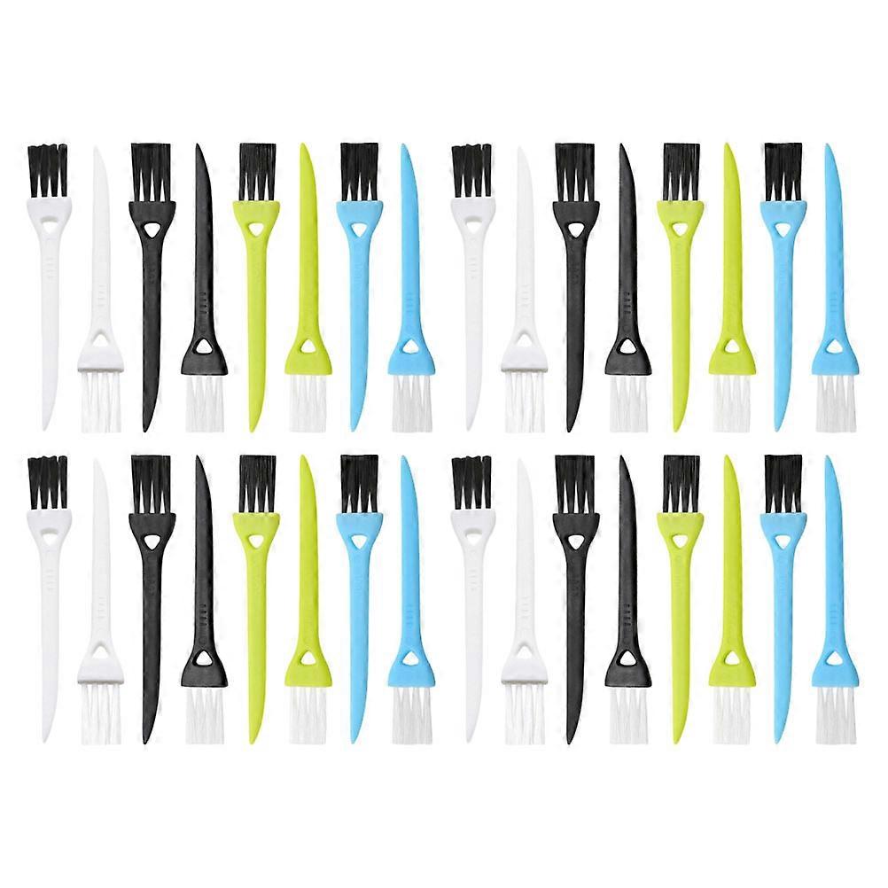 36pcs Colorful Cleaning Brushes for Electric Computer ABS Material Assorted Color