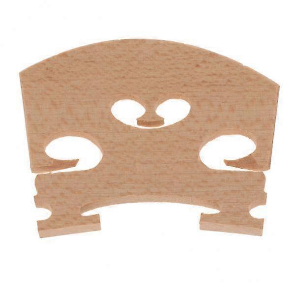 2-6pack Solid Wooden Violin Bridge Musical Instrument DIY Replace 4-4 3.6cm