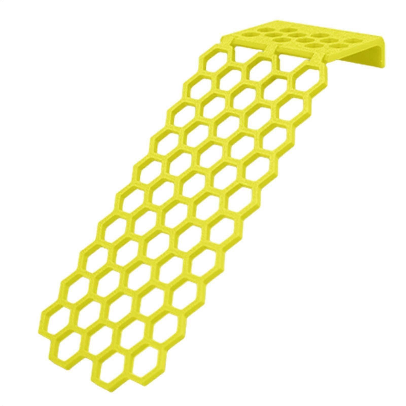 Bee and Butterfly Water Feeder, Floating Water Station for Bees, Foldable Anti-Fall Drinking Step for Birds and Flying Animals, Yellow