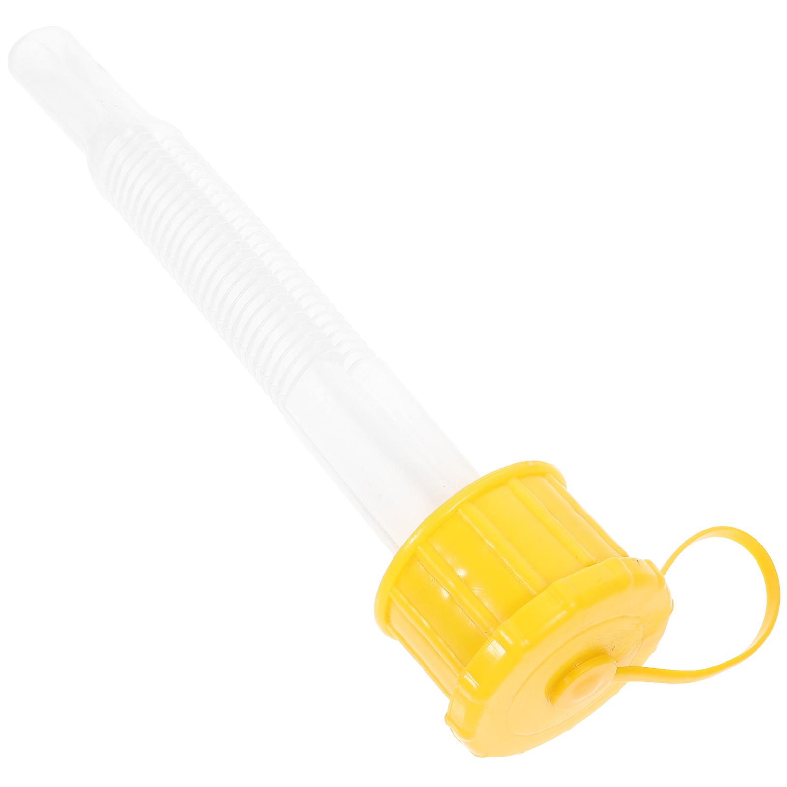 Flexible Plastic Spout for Secure Fit on Plastic Gas Containers