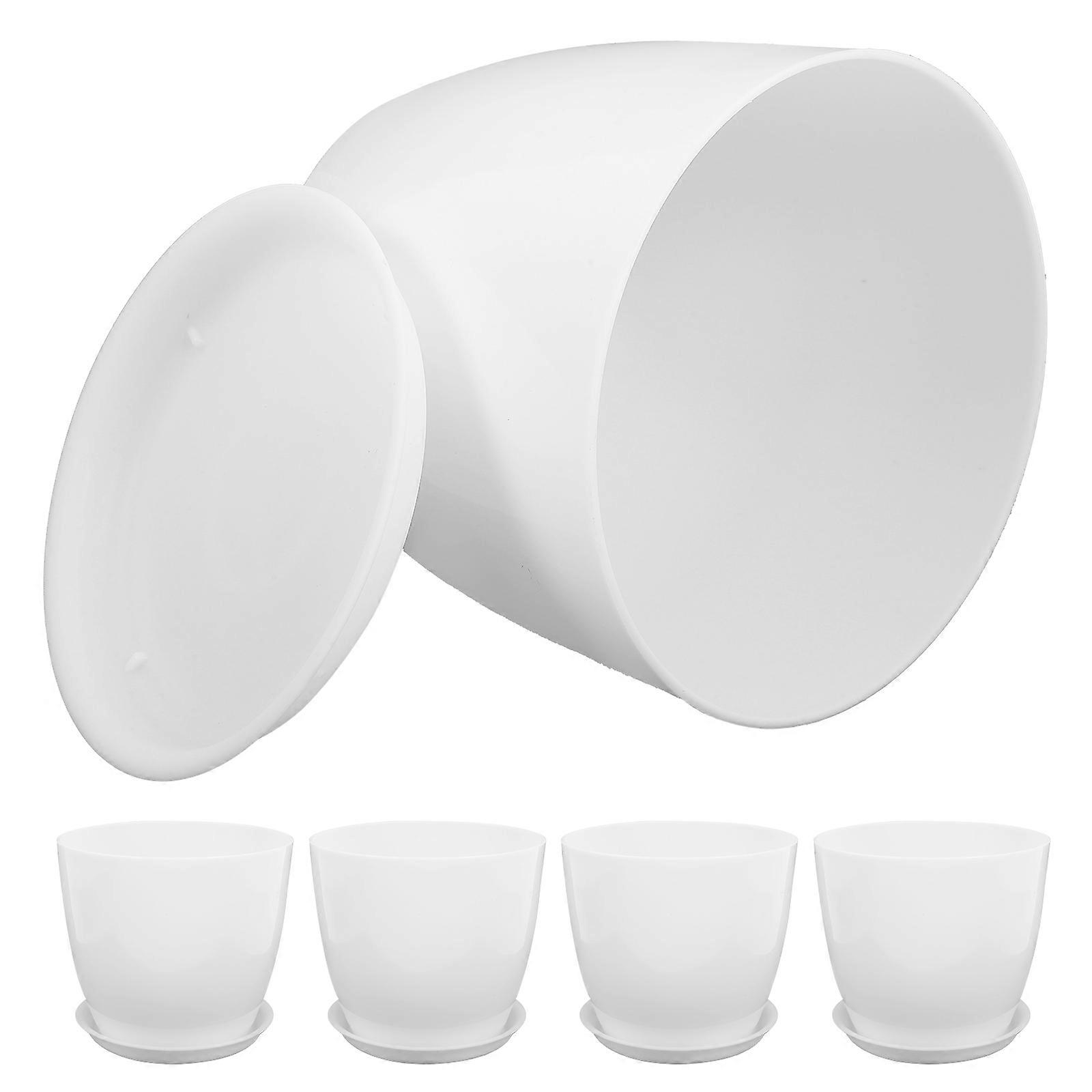 Hydroponic Flower Pots Compact Planter Plant Growth 5Sets