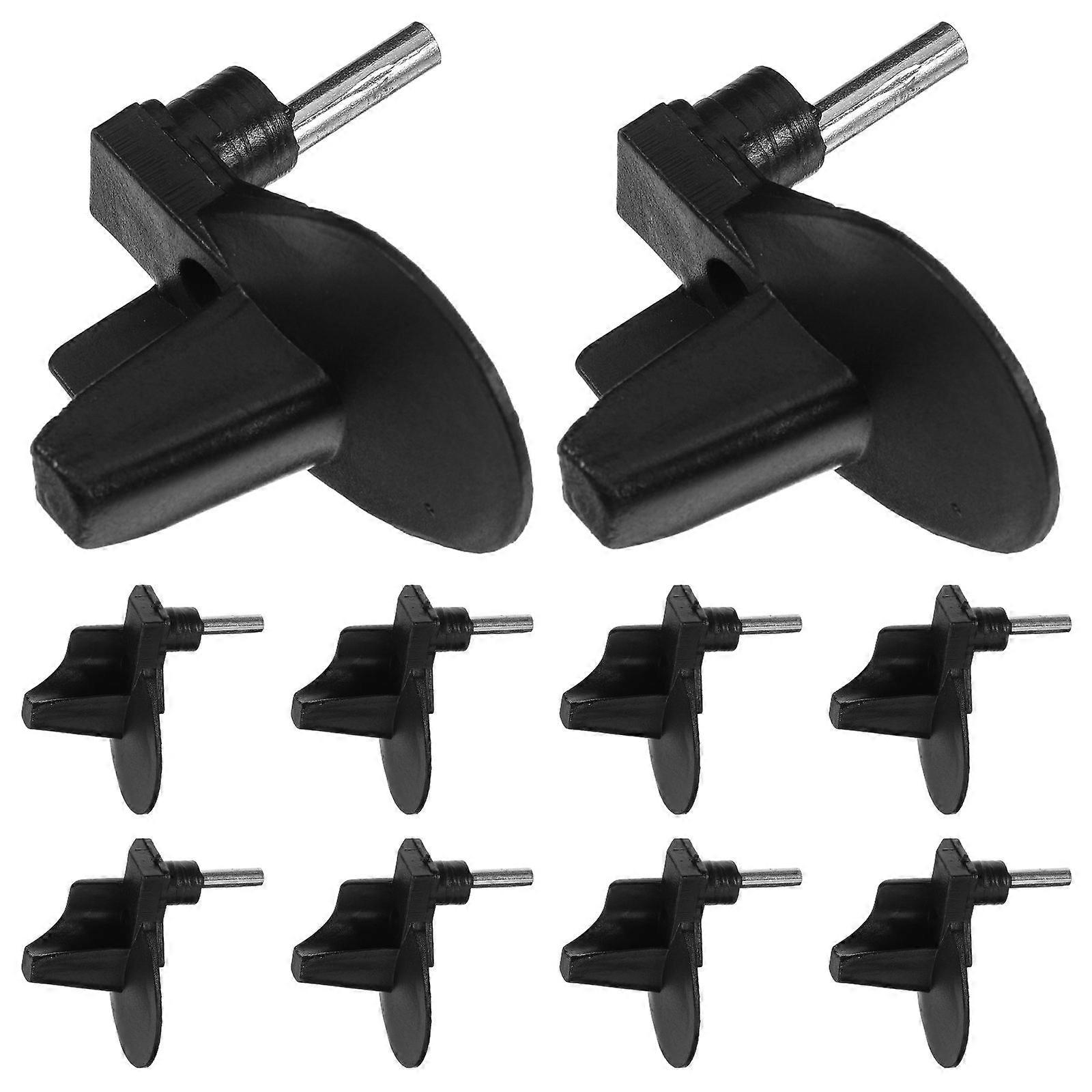 Chain Keeper Replacement Part Stabilizer Safety Feature Black 5.00X4.80X2.80CM Prevents Chain Loosening 10Pack