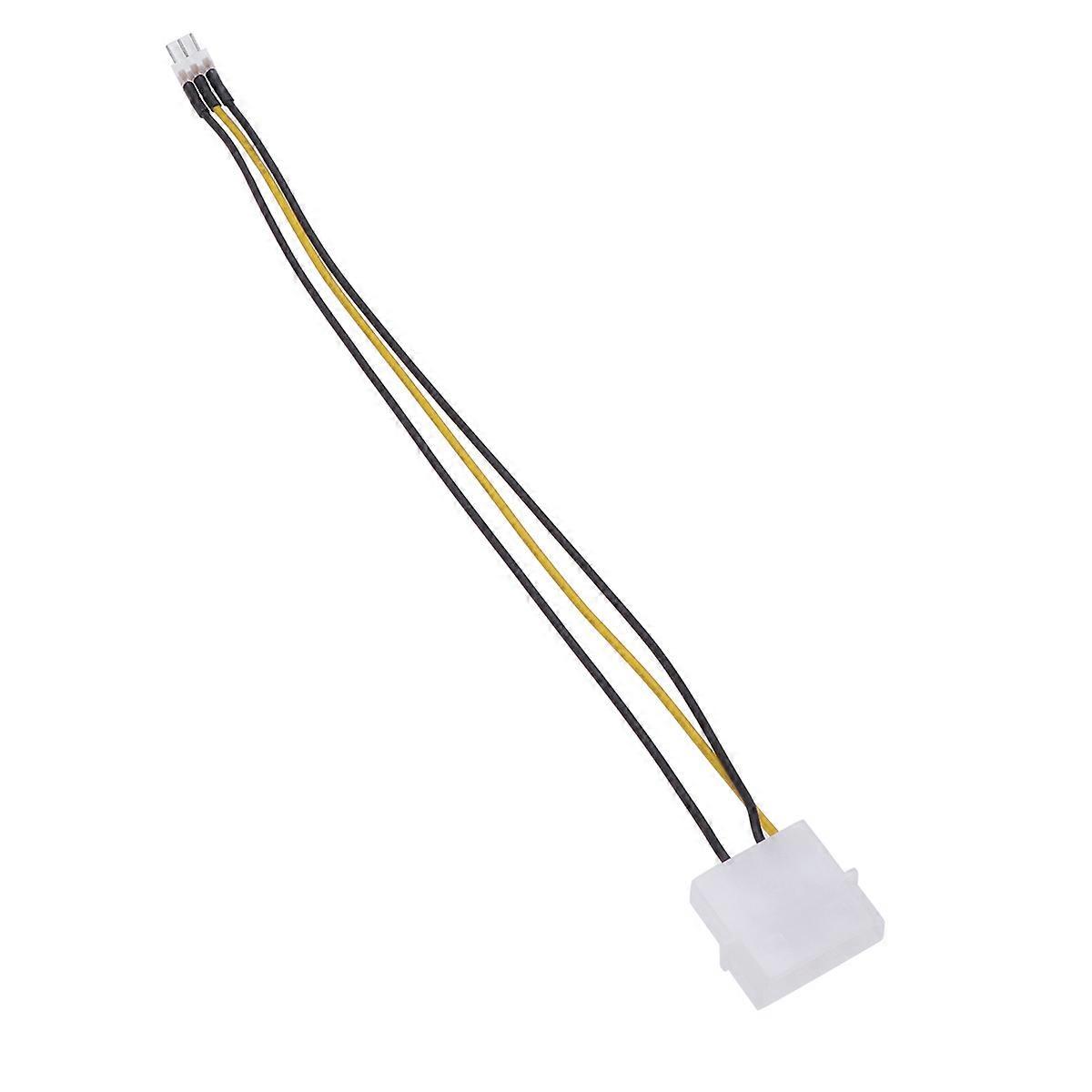 Power Supply Cable Connector Adapter Extension Cord Interface Adapter For Diy Installation Plastic 3Pcs