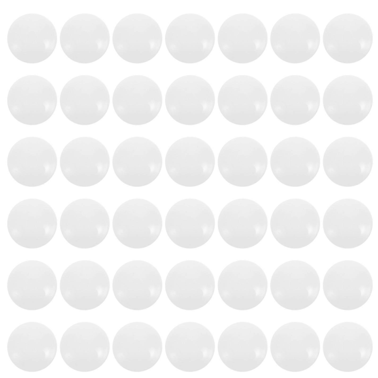 Bag Decoration Buckle Small Buttons Crafts DIY Accessories 100Pcs White Plastic For Craft Making