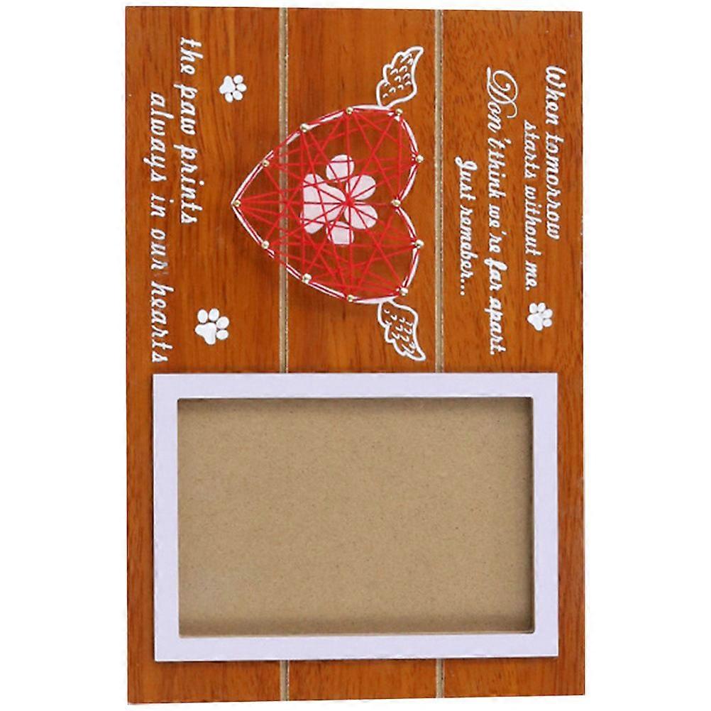 Bereavement Picture Frame Rustic Style Friends Wall Hanging 1Set