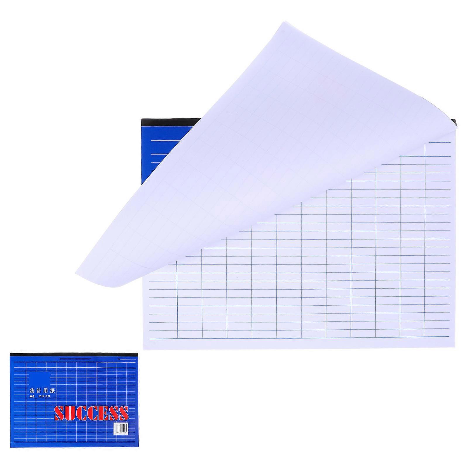 Income Expense Tracking Budget Planner Notebook for Accountants Rectangle Shape 29.00X21.30X0.30CM 1Pack