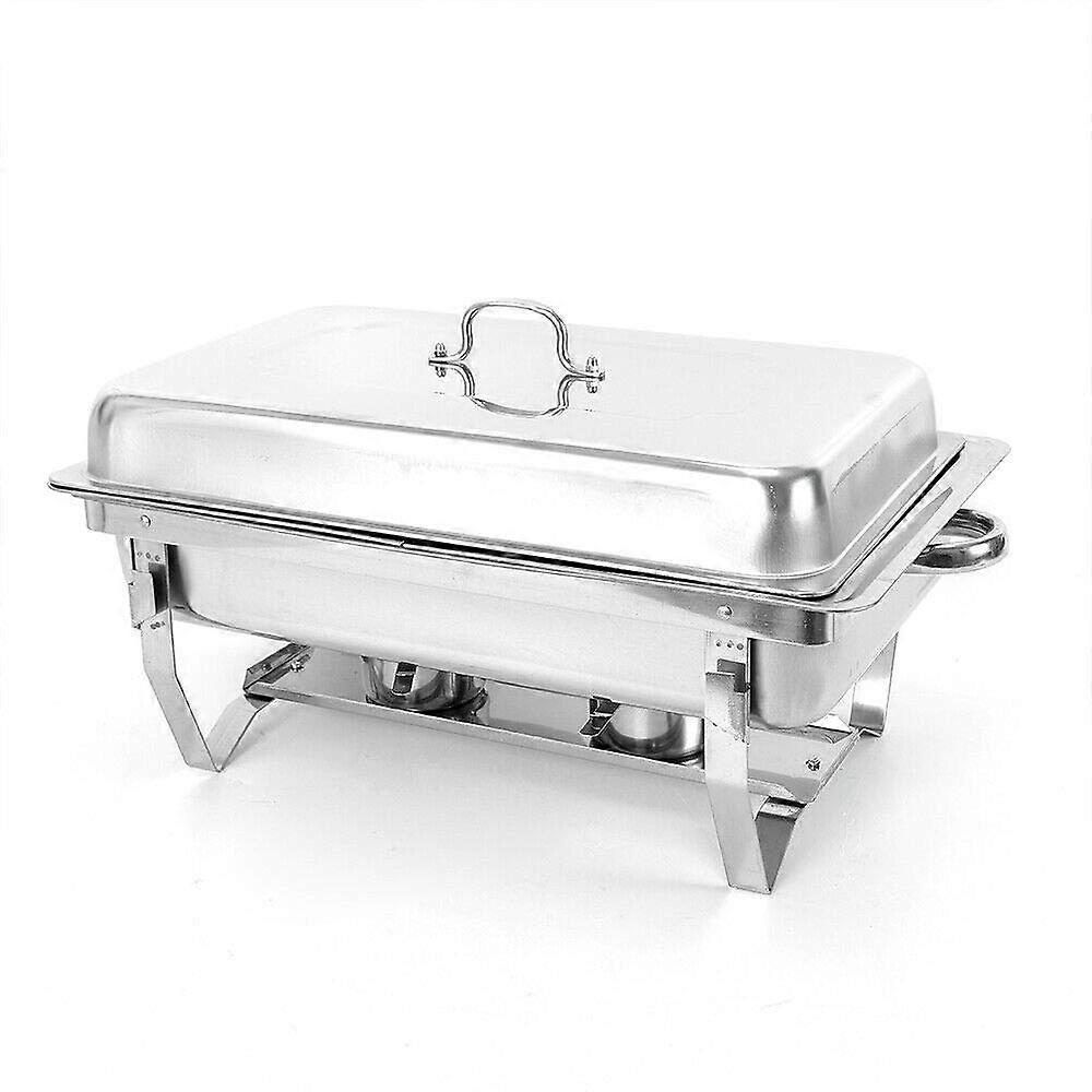 Meal Chafing Dish Professional Set Montpellier, Stainless Steel Warming Container, Food Warmer for Catering, Buffet and Party Ref: 3485