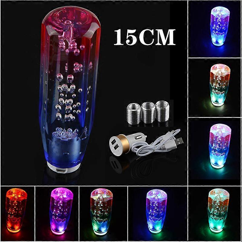 15/20CM RBG 灯棒换档旋钮 LED 酷替代品通用时尚汽车配件热销