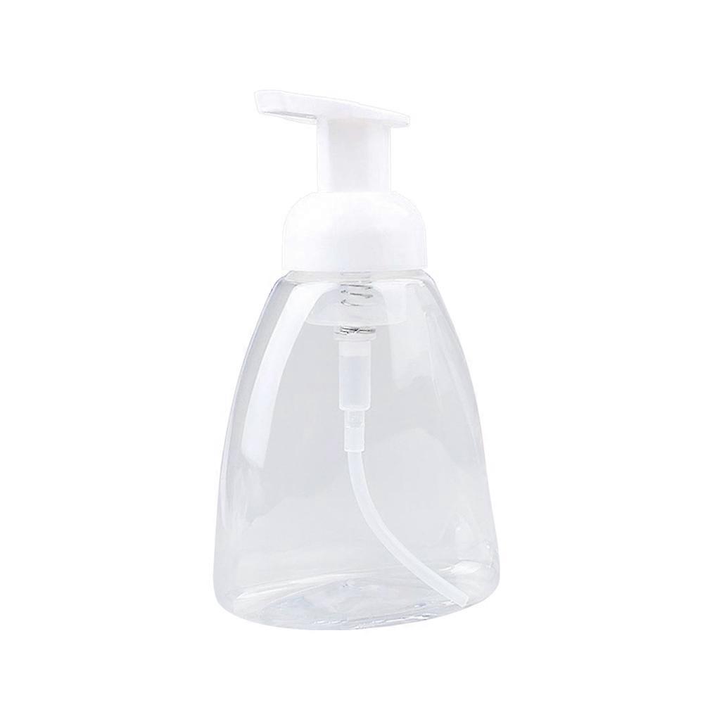 Clear Empty Pump Bottle Foaming Soap Dispensers Storage For Shampoos Cleanser 300ml 1Pc
