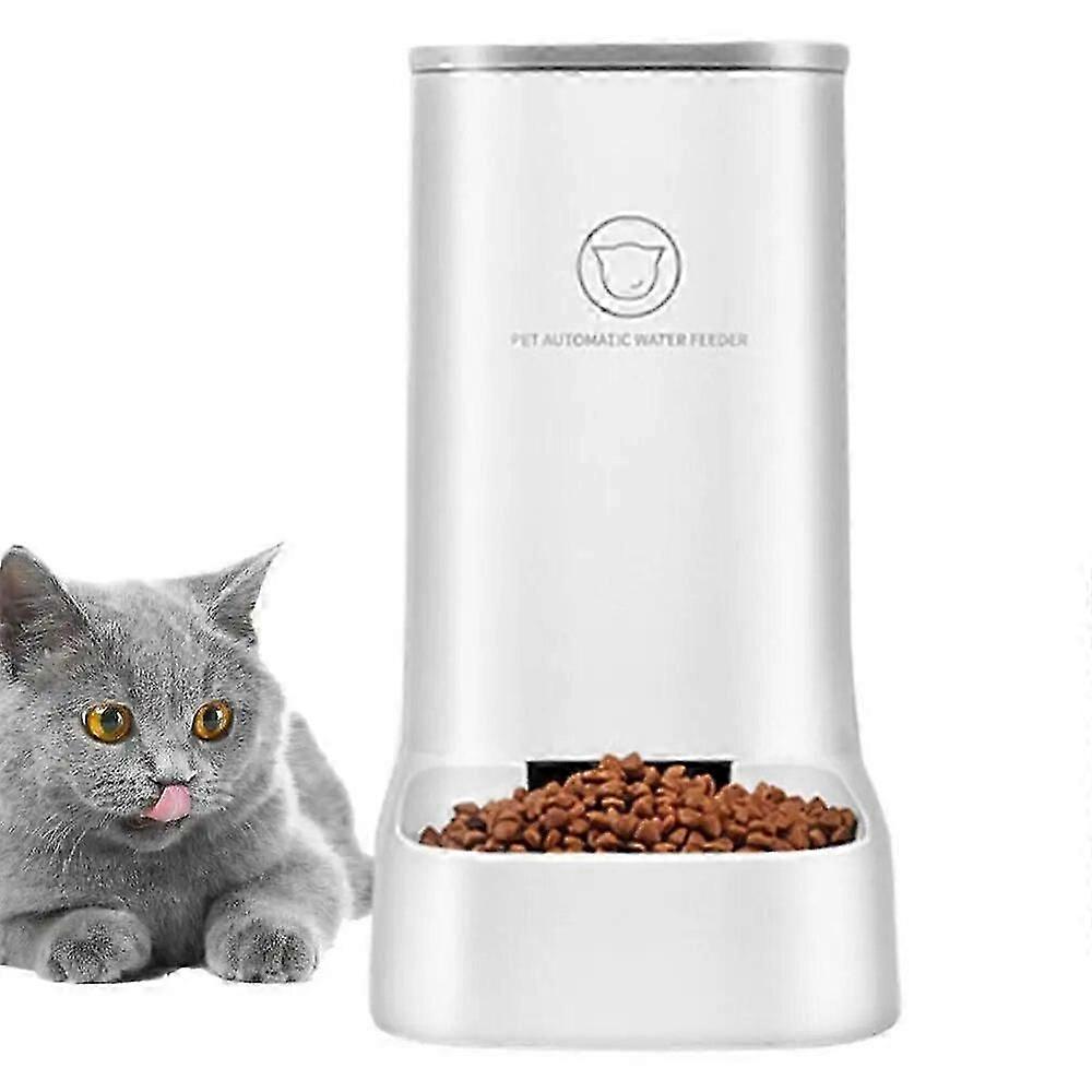 Cat Automatic Feeders Opaque Gravity Feeding System Food Feeder Water Dispenser Safe Using Dog Automatic Feeders Cat Water