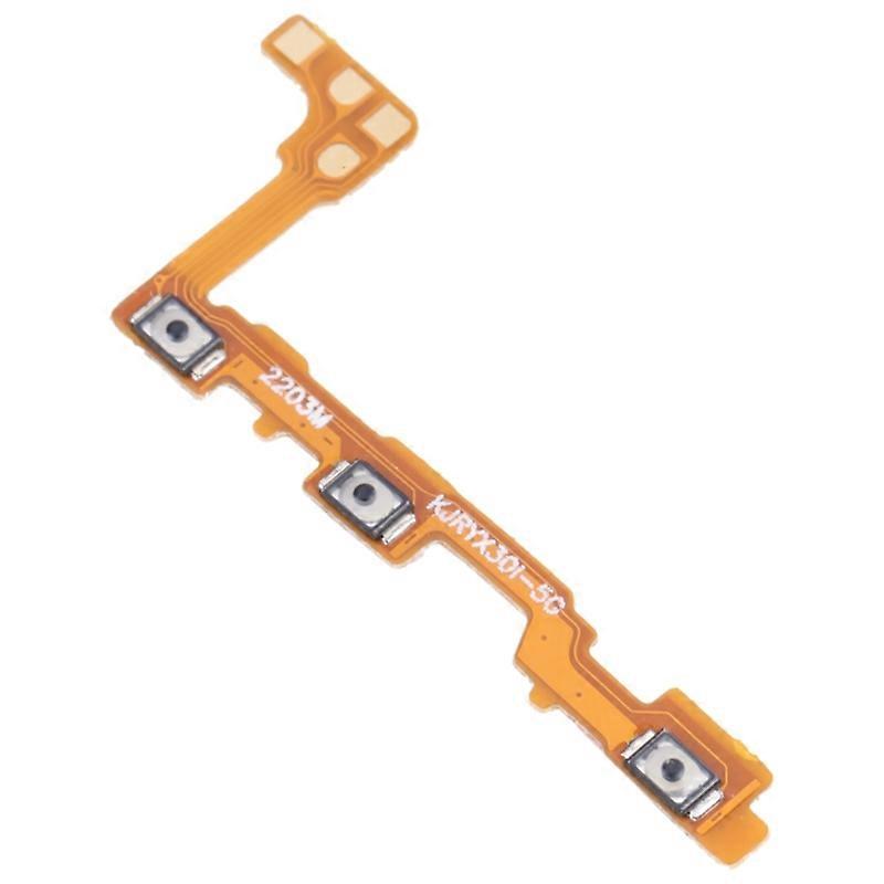 For Honor X8 4G Power On/Off and Volume Flex Cable Replacement Part (without Logo)