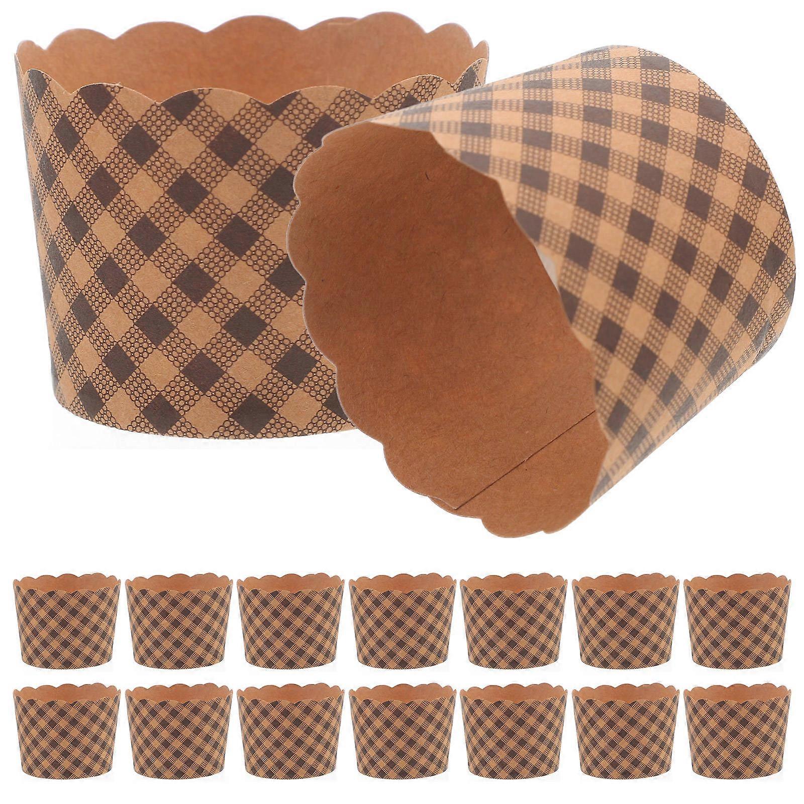 Grease-Resistant Cupcake Liner Paper Baking Cups Professional Bakers 50Pcs
