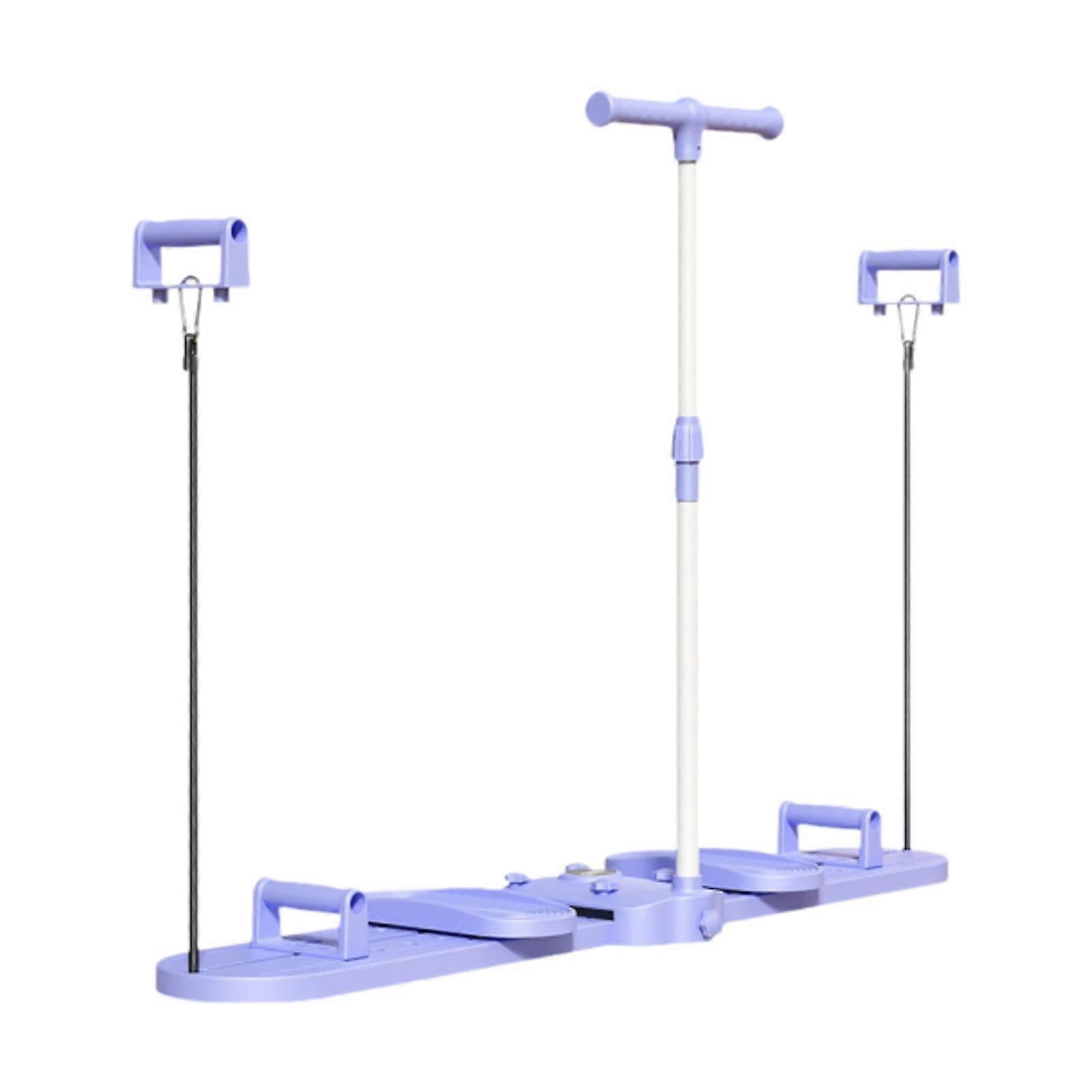 Multifunctional Fitness Board, Exercise Gliding Machine, Foldable Pilates Board, Resistance Band Combination Gym