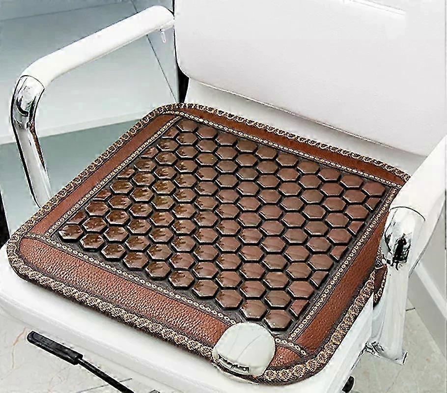 Tourmaline Mattress Massager Sitting Cushion with Smart Timer Remote Controller and Constant Temperature Heating Pad