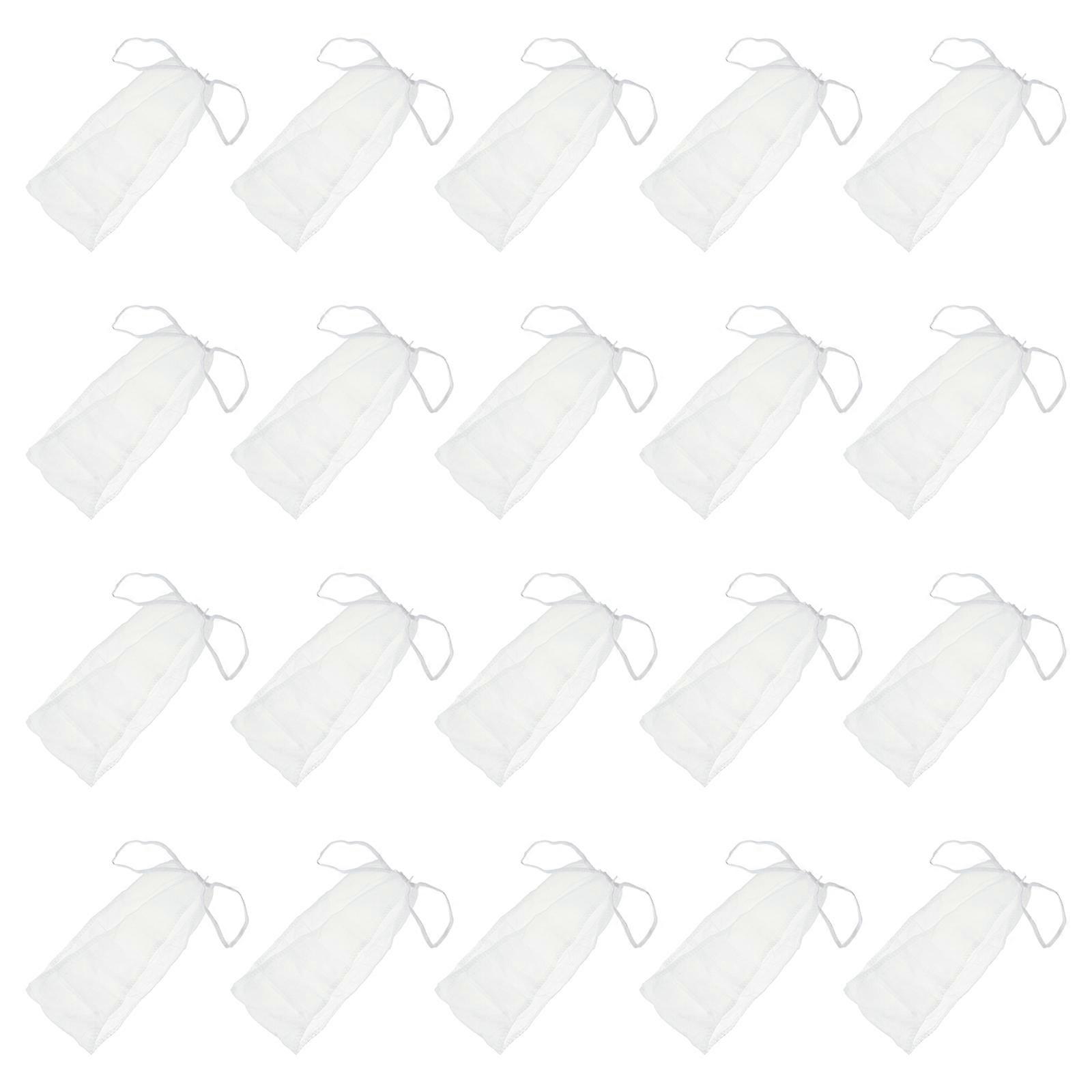 Culotte jetable de sous-vêtements string pour femmes pour bronzer blanc 100Set