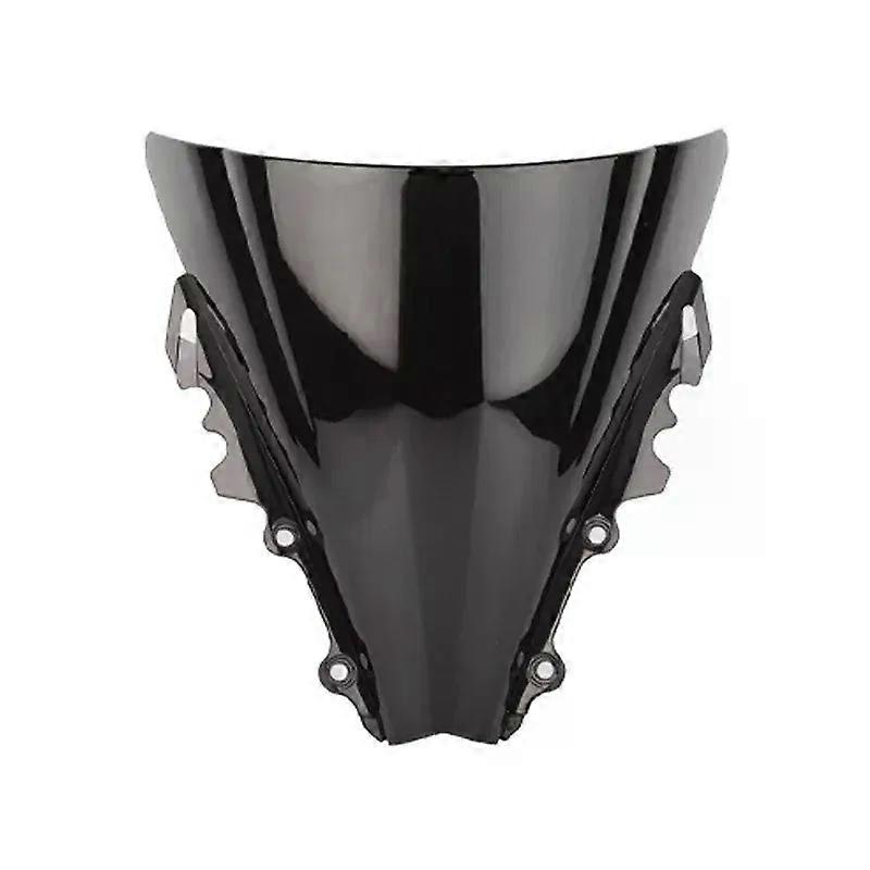 con Motorcycle Screen Double Bubble Windshield Deflector Protector WindScreen For Yamaha YZF R6 600 2006 2007 YZFR6 06 07