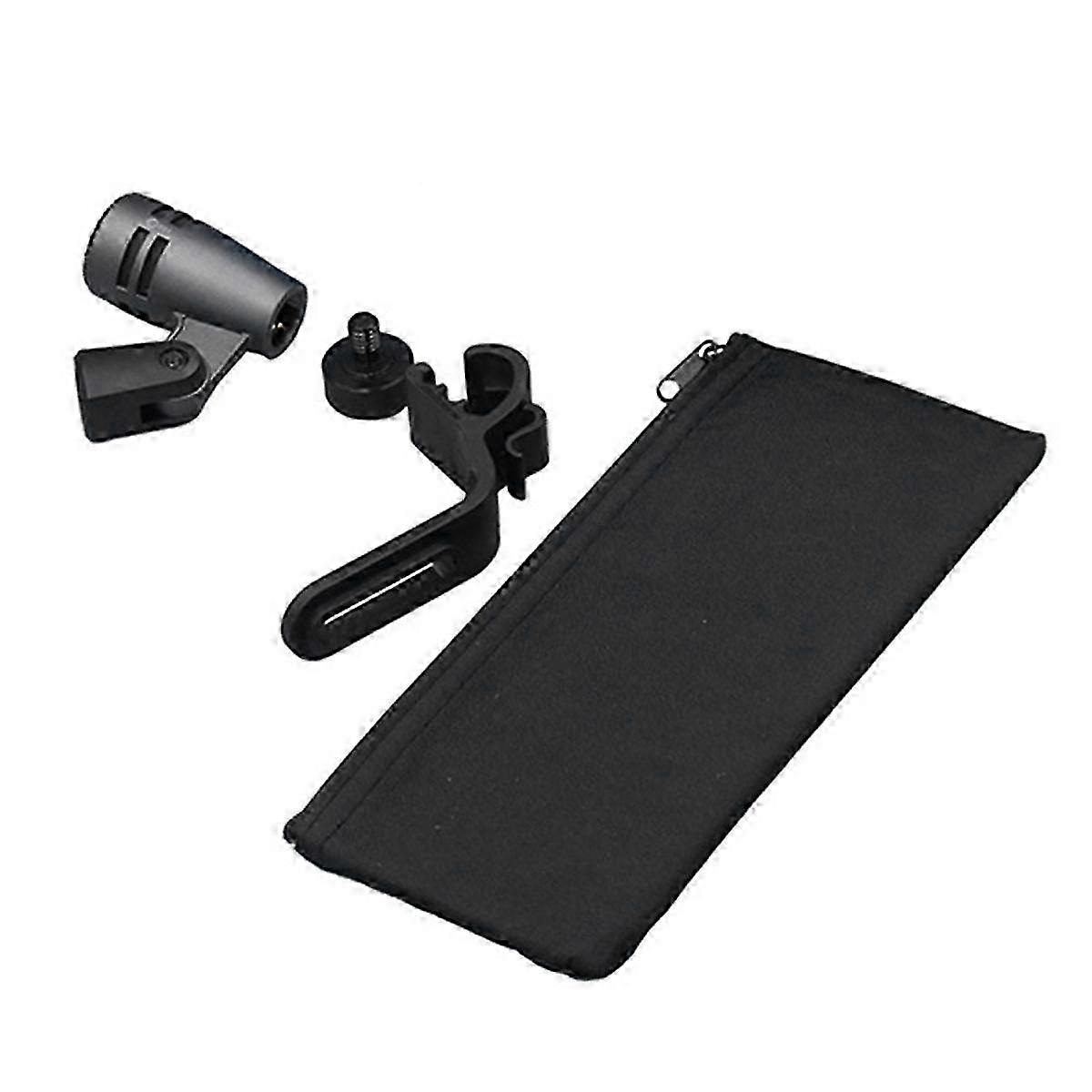 Dynamic Cardioid Microphone for Instruments and Drums with Clip Arm Mount