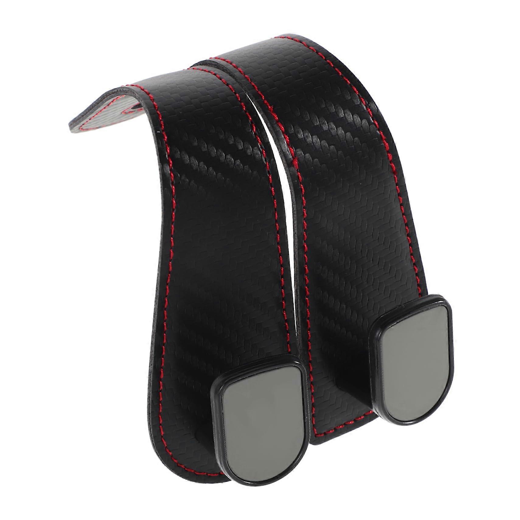 Car Seat Back Double Hooks Multifunctional Headrest Hooks for Bags and Wallets SpaceSaving Organizer Made of Material Compatible with Various