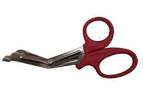 Merlin Medical Tough Cut Scissors Red Durable Medical Grade Scissors For Tissue