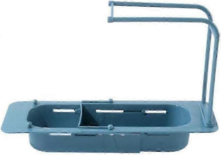 Kitchen Storage Rack Telescopic Sink Storage Rack Faucet Storage Basket Drain Rack Adjustable Sink Bracket