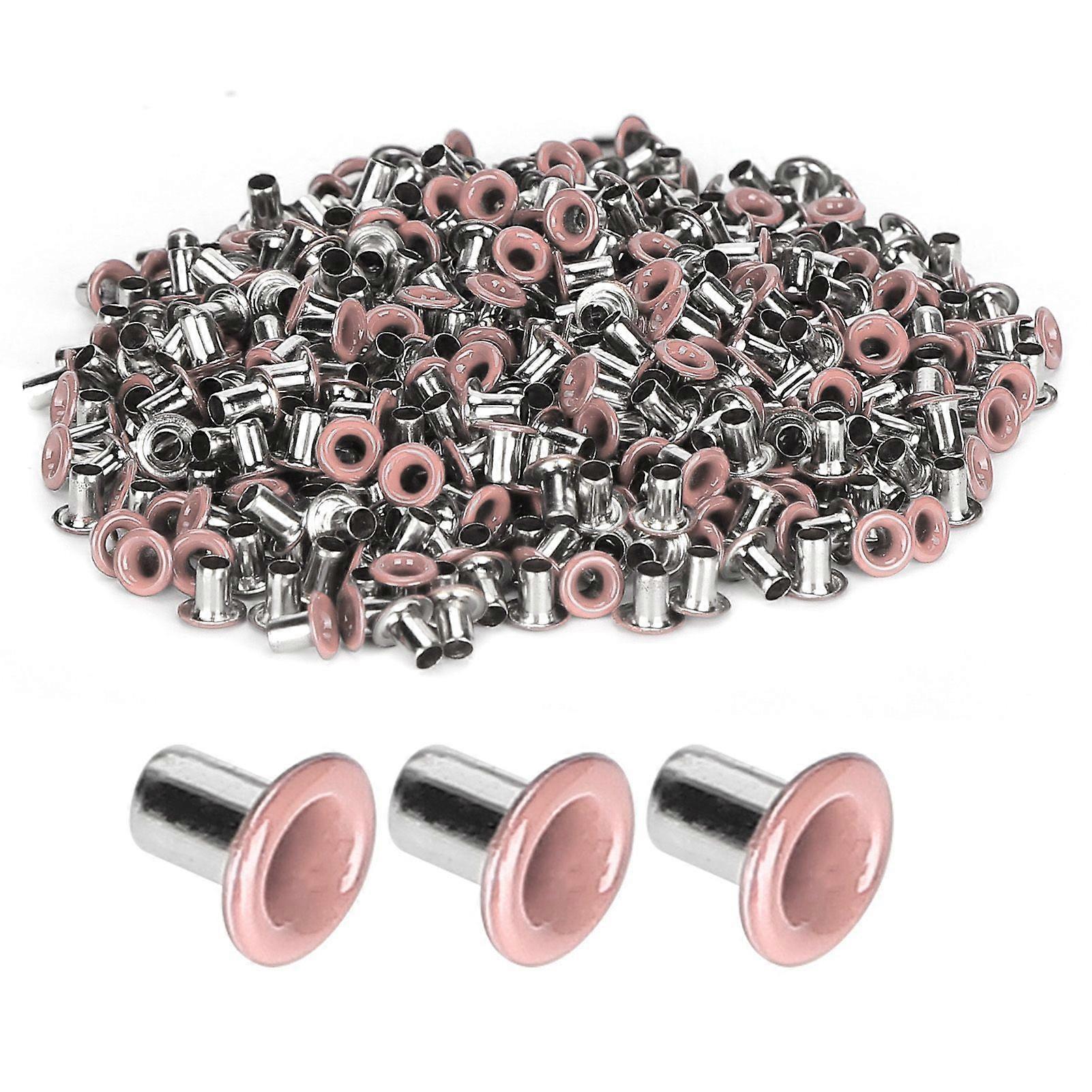 2025 dernier modèle 500pcs œillets en laiton 2mm trou intérieur kit d’œillets colorés