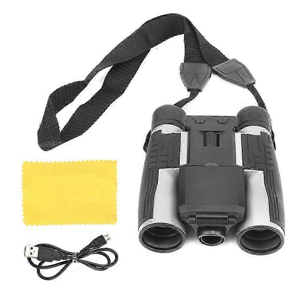 Explore the Outdoors: 12x32 Digital Binocular Telescope with 2" LCD Display