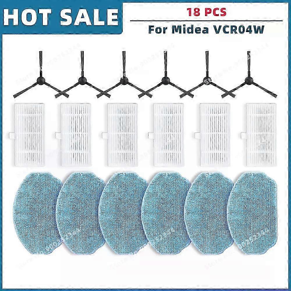 Replacement Parts Side Brush Filter Mop Compatible with Certain Brands