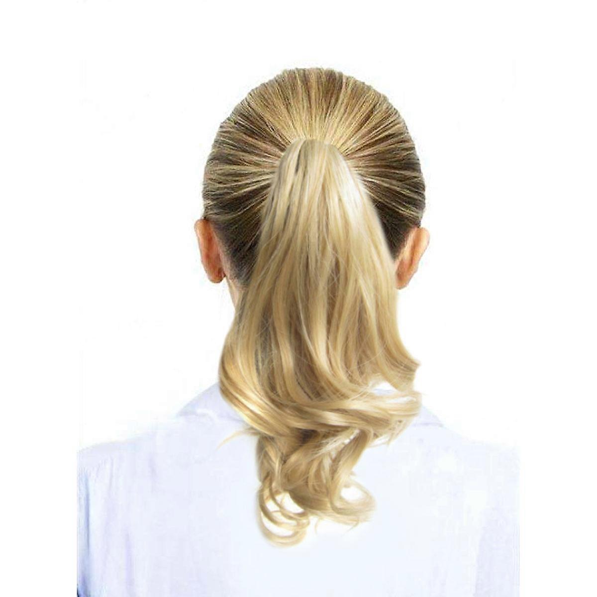Ponytail Hair Extensions Drawstring Attachment Style Change 30x5x4cm 1Pack