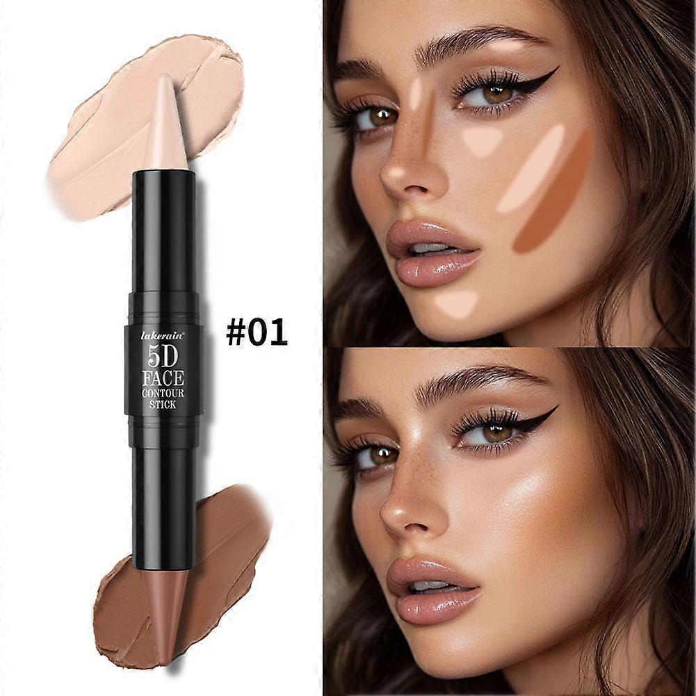 5D facial contour stick #3 (foreign version) (C) $lakerain 5D facial contour stick facial contour three-dimensional modification nose shadow contour