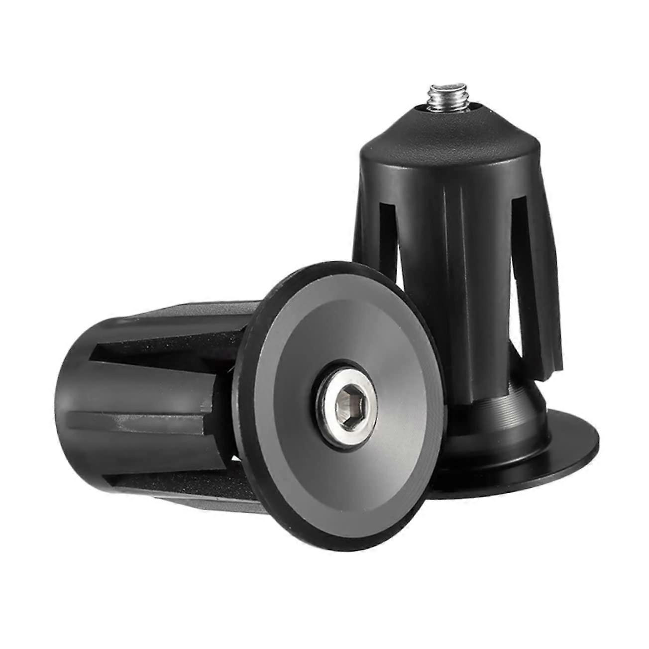 1 pair of handlebar plugs for bicycles, professional end caps for installation on road bikes and mountain bikes.