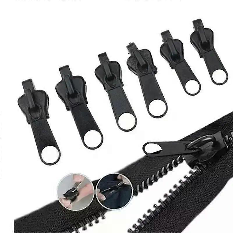Stand 6pcs Hot Fix Zipper Head Universal Kit Replacement Instant Repair Fix a Convenient Useful Home DIY Tool