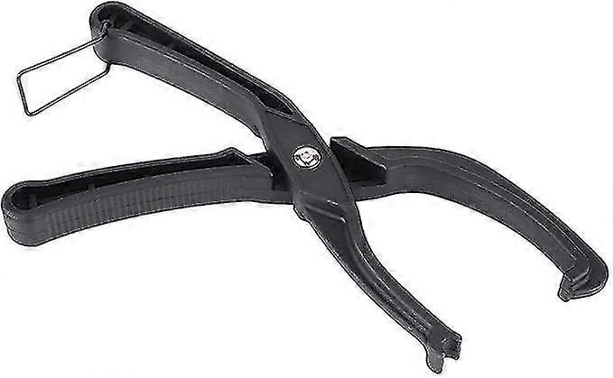 Bicycle tire clamp, plastic bicycle tire mounting tool