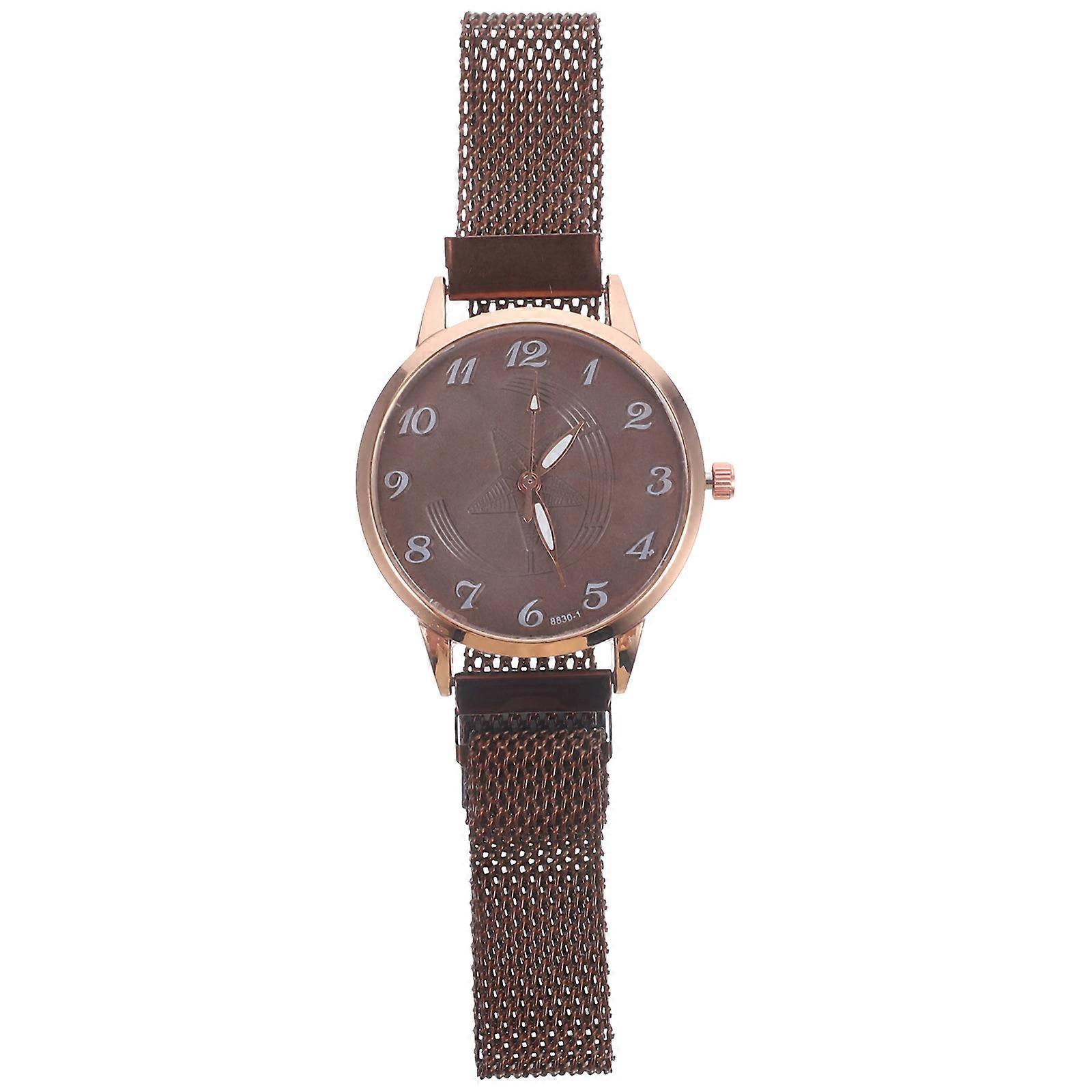 Ladies Watches Small Wrist Wristwatch Concise Five-Pointed Color 1Pcs
