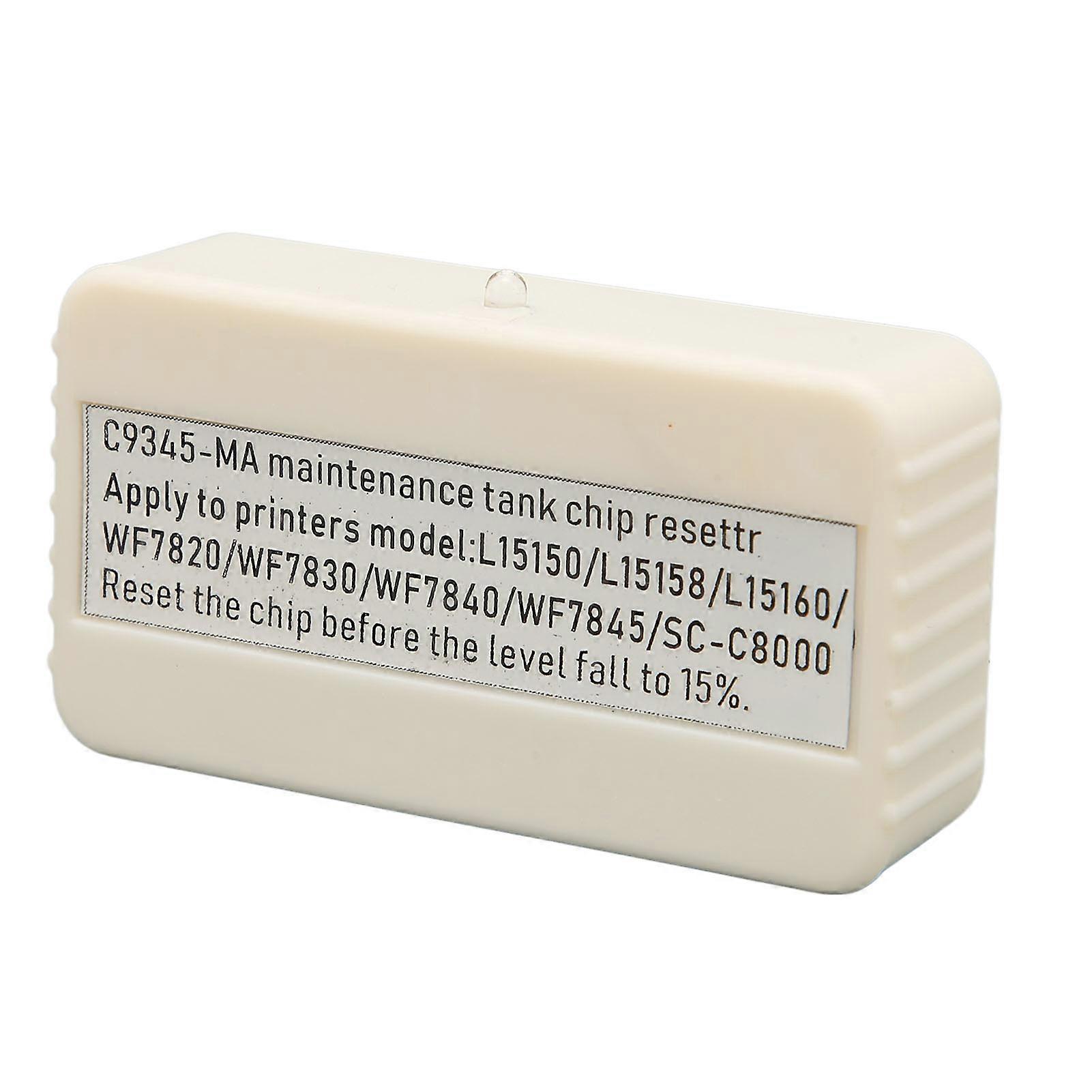 Printer Chip Resetter with Protective Cover Waste Box Ink Maintenance Tank Decoder Resetter