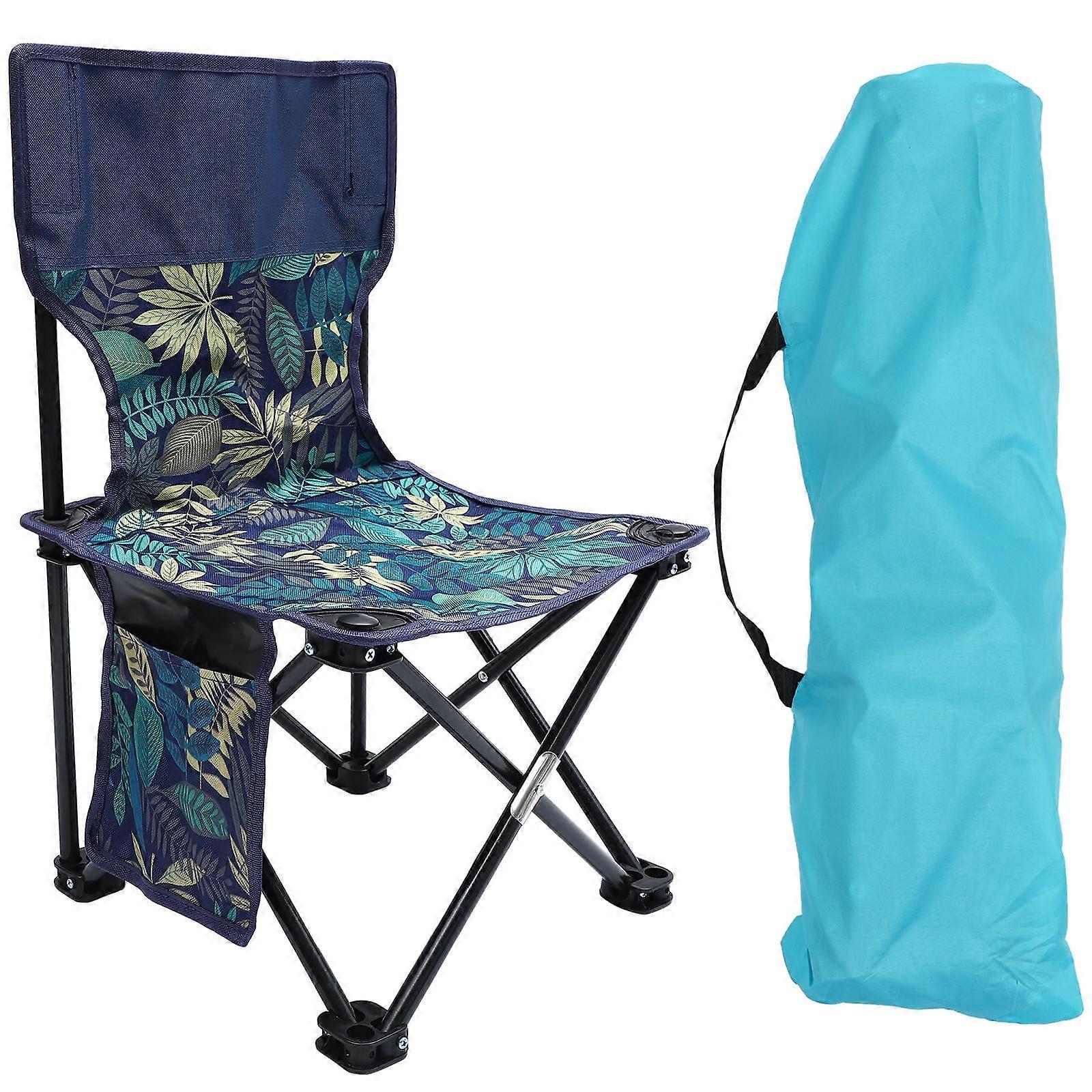 Lightweight Portable Folding Fishing Chair for Camping, Beach, and Travel – Reclining Stool with Carry Bag, Compact Design, Stable Structure