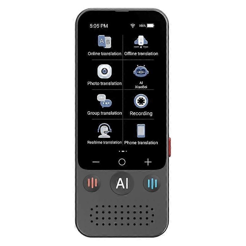 Multilanguage AI Translator Device Z15W