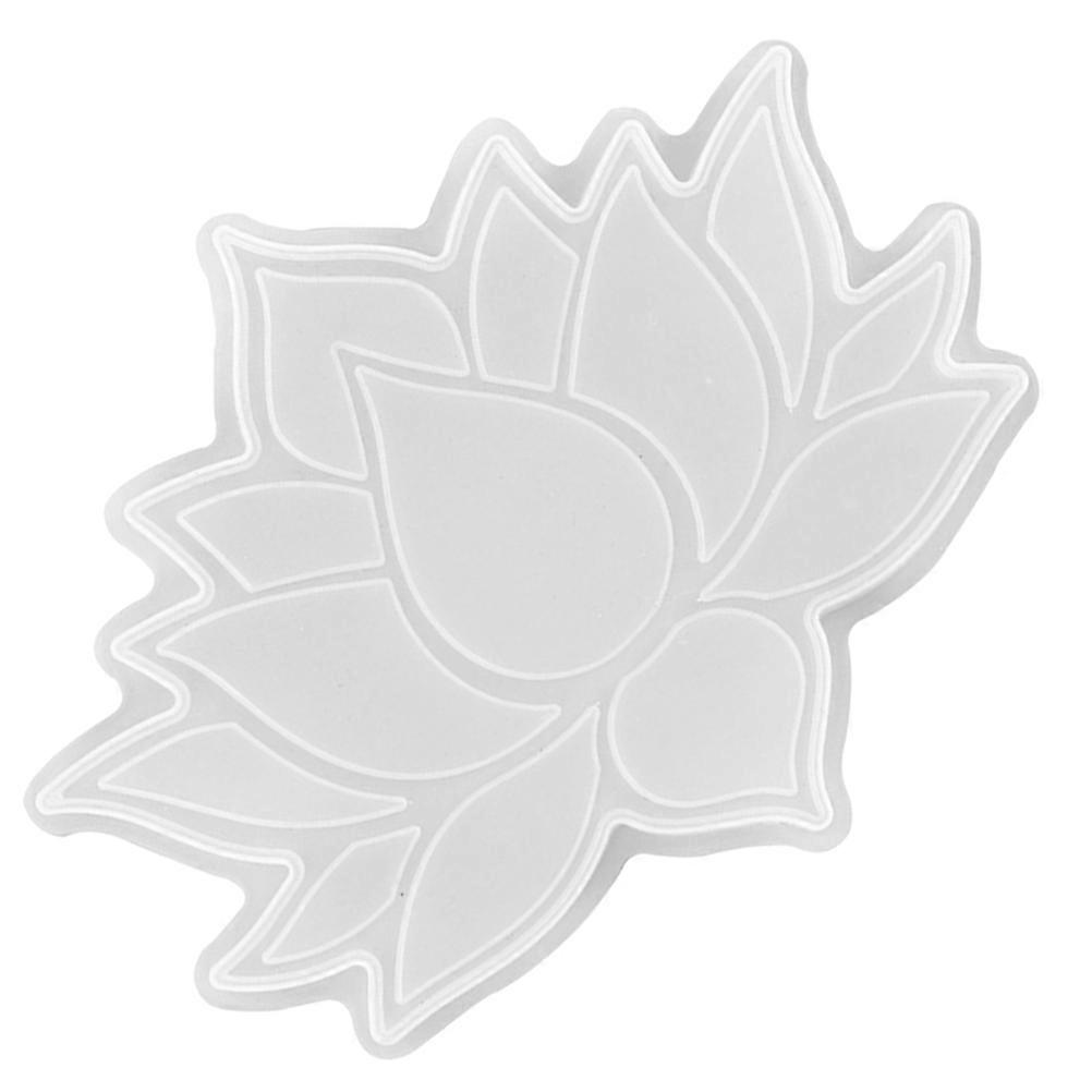 Resin Crystal Mold Lotus Shaped Casting For Diy Enthusiasts 1Pc