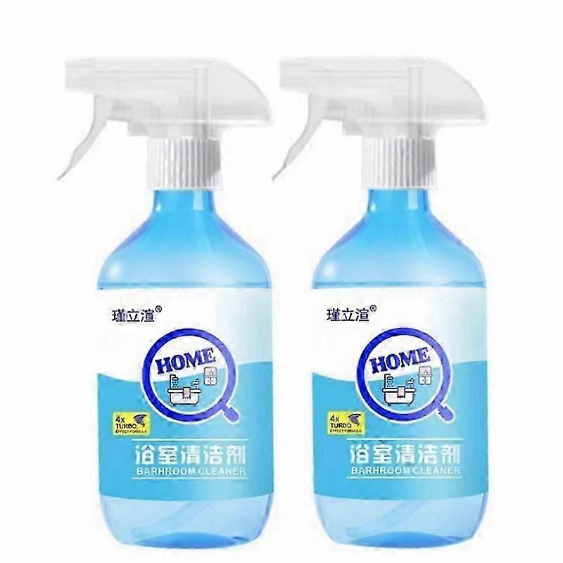 2x nettoyant pour balance de verre de salle de bain haut de gamme : une solution solide et efficace pour nettoyer les traces d’eau de la cabine de douche