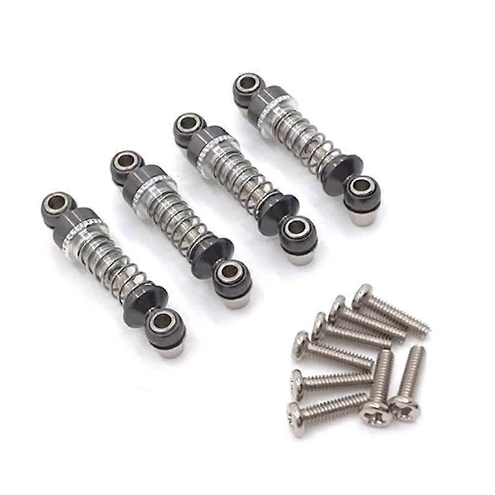 4 pieces of metal series shock absorbers for 284131 K969 K979 K989 K999 P929 P939 1/28 scale car upgrade with remote control.