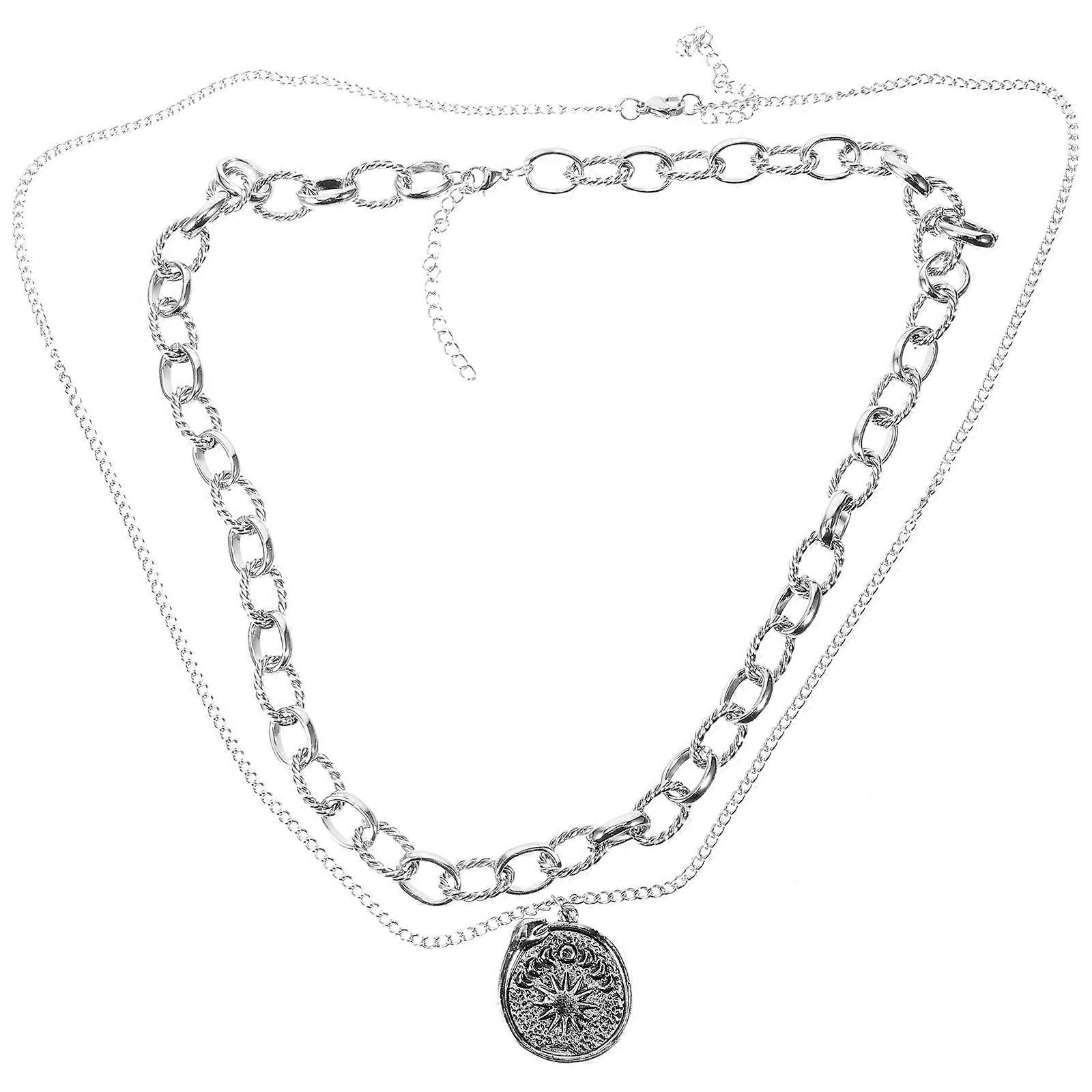 Here's a polished and engaging product description for your **Compass Necklace For Men**:
### **Compass Necklace For Men – Delicate Double