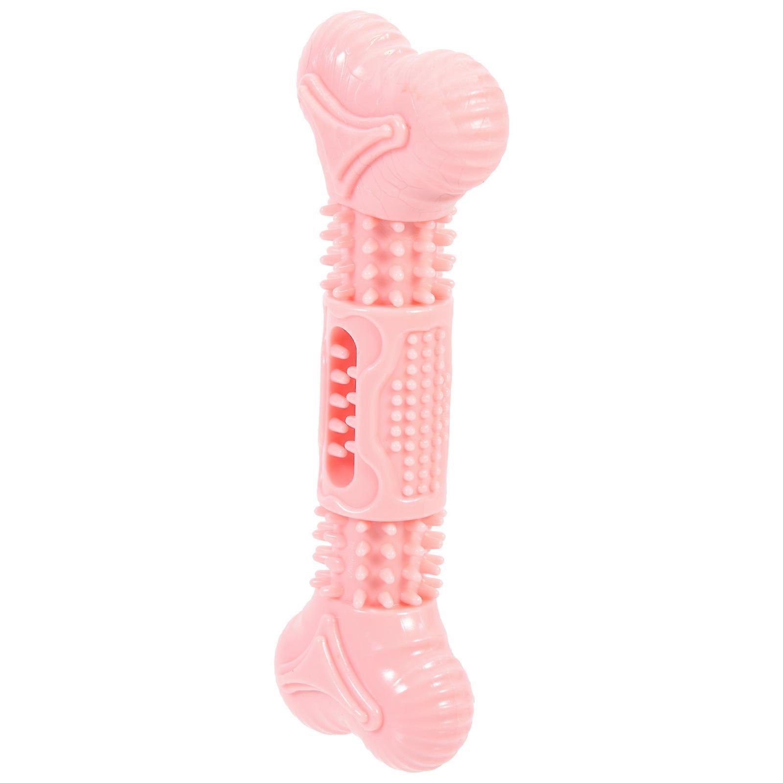 Wear Resistant Dog Chew Toy in Bone Shape 1 Set Interesting Molar Toy for Puppies