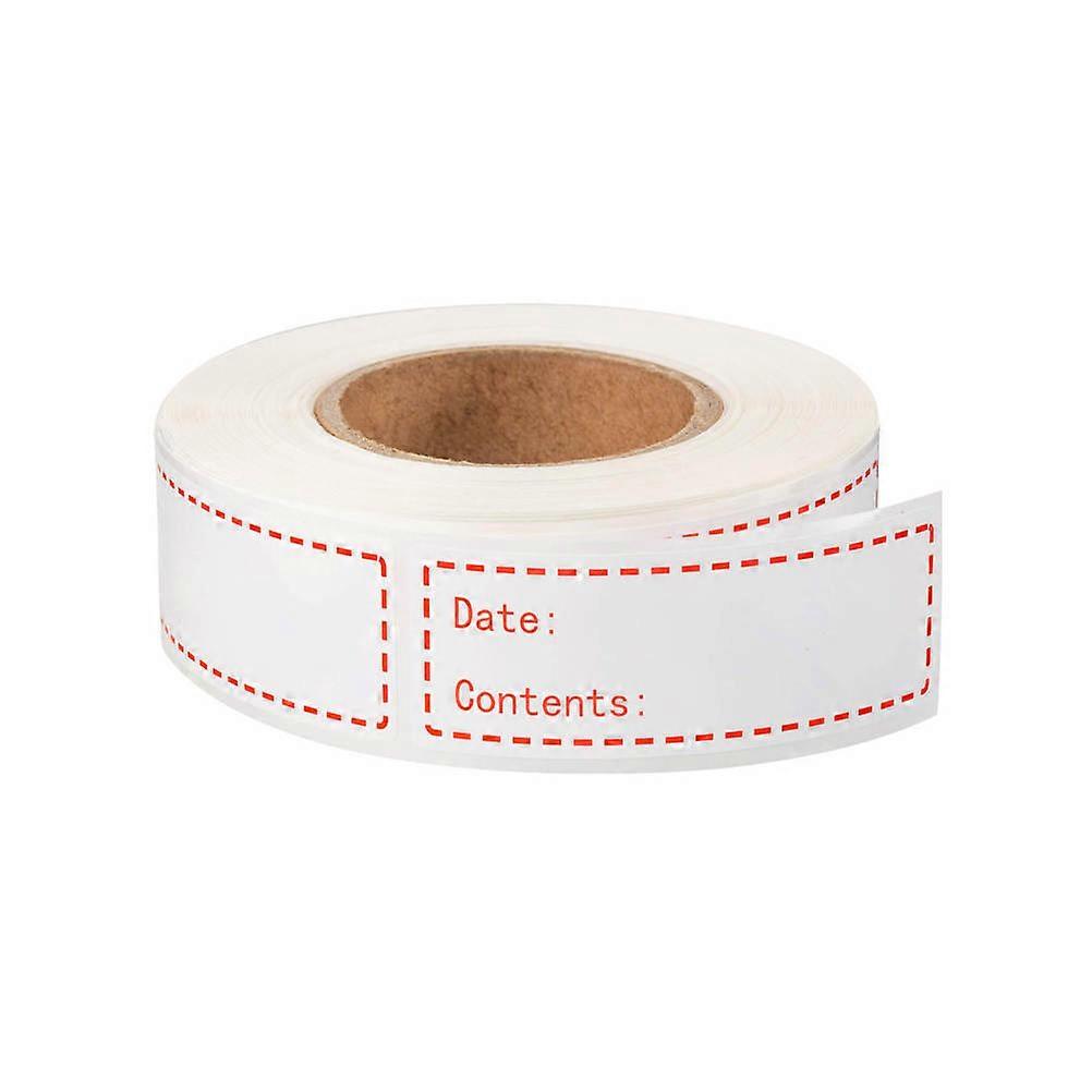 1 Roll of Date Labels Kitchen Fridge Stickers Food Storage Reminder Stickers