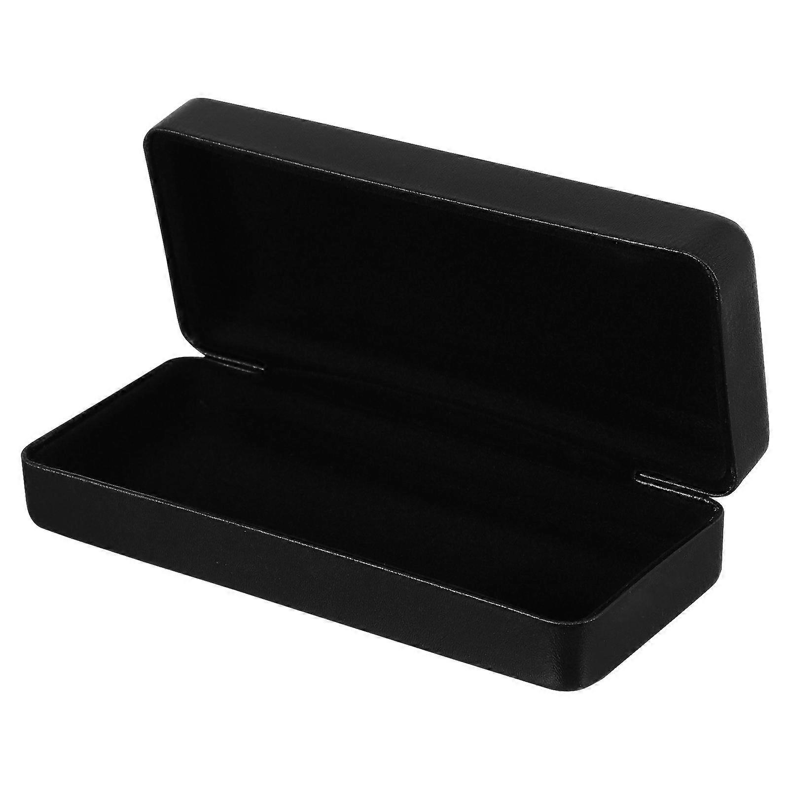 Travel Sunglasses Case Durable Pu Material Eyeglasses Storage Container Assorted Color Everyday Use Scratch-Resistant 15.80X6.50X3.20Cm 1Pcs