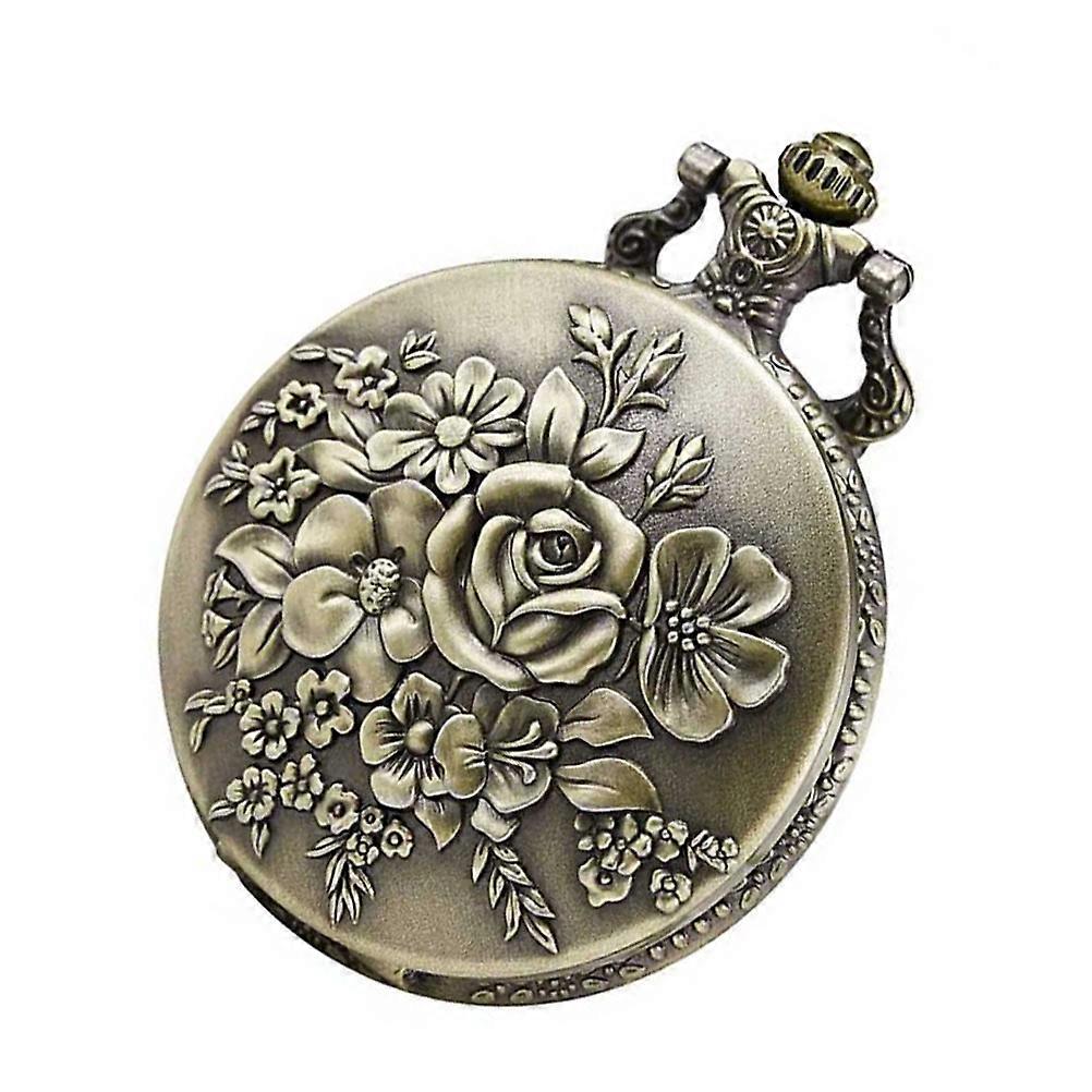 Retro Watch Round Shape Timekeeping .7x4.7cm 1Pcs