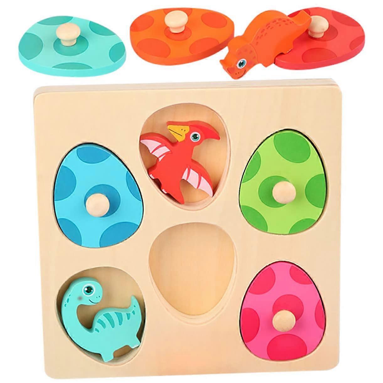 Dinosaur Eggs Puzzle Multilayer Creative Learning Toy for Enhancing Creativity and Cognitive Skills, Safe and Durable for Hours of Play.'