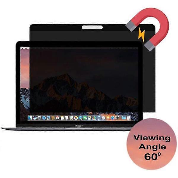 Simple on/off magnetic privacy filter, compatible with Macbook Pro 13 inch (2016-2020) and Macbook Air 13 inch 2018-2020 (A1932,A2179)-Anti-glare
