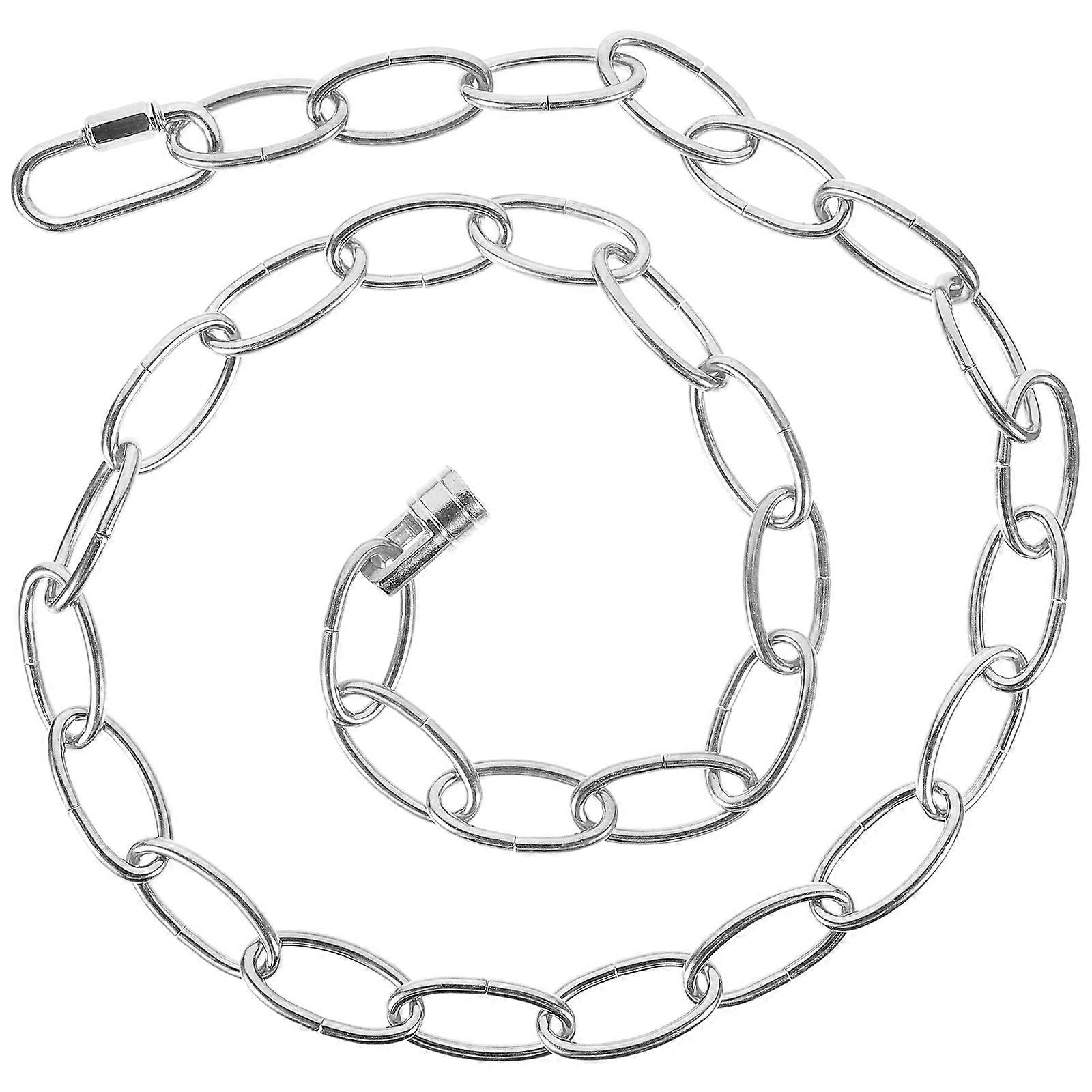 Catena per luci a sospensione Lampada Catena Lampade Argento 1 Set