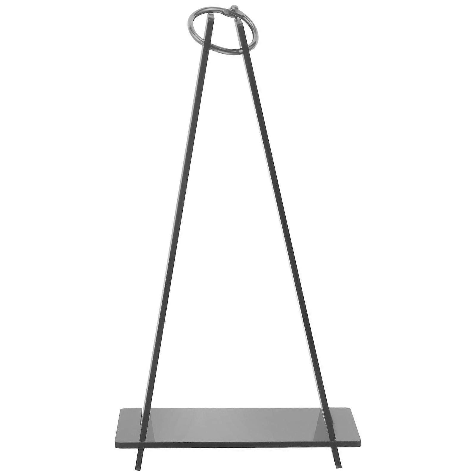 Calendar Holder Stand Desktop Calendar Display Bracket For Office Use Acrylic Sturdy Stand Design 1Pcs