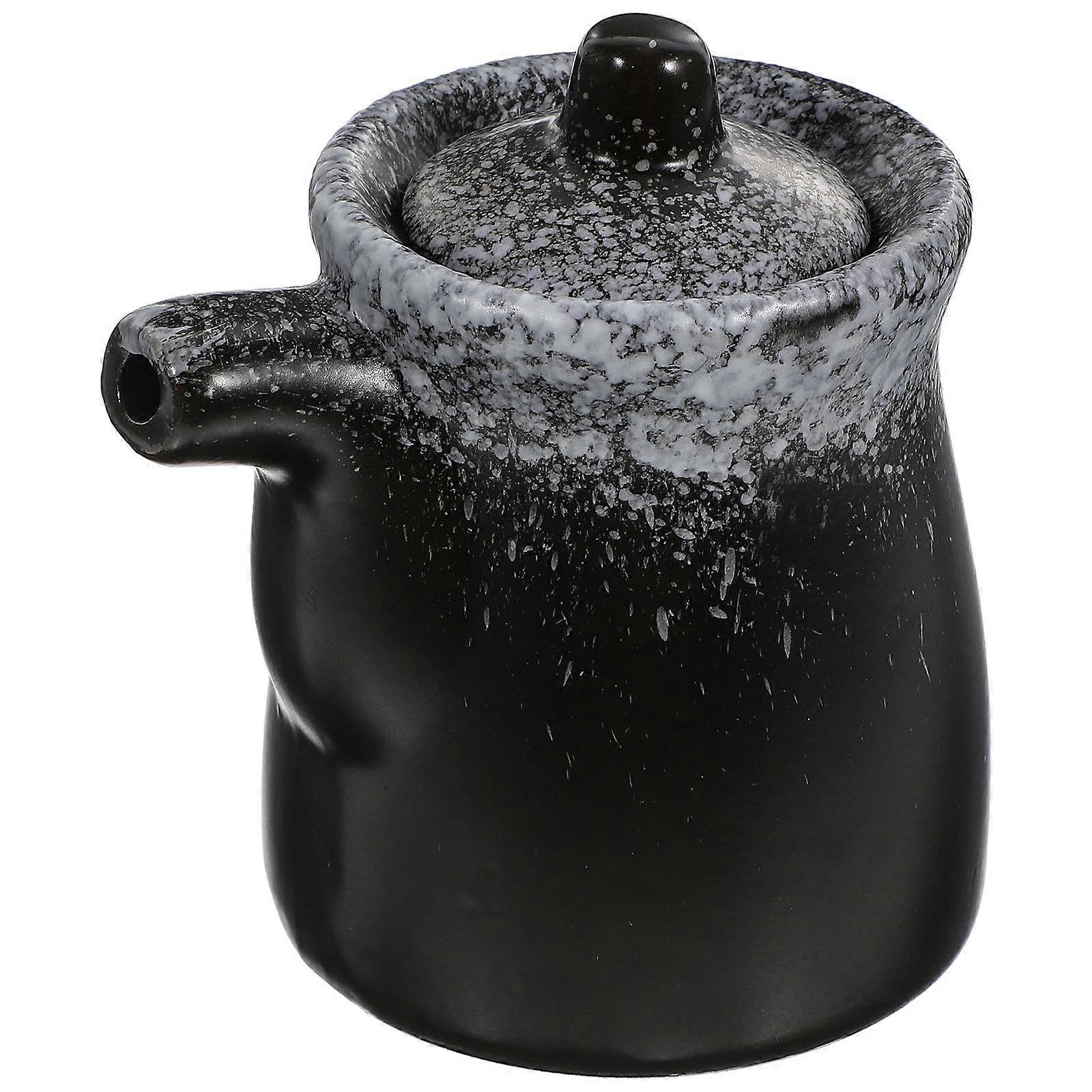 Soy Sauce Container Assorted Color Kitchenware Vinegar Bowl For Outdoor Cooking 8.5X7.1X9.5CM 1Pack
