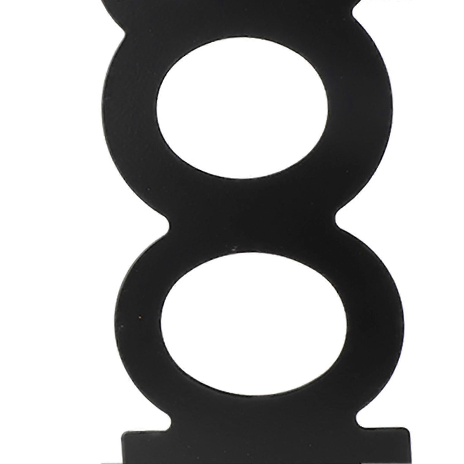 1Pair BOOK Characters Shape Book Stand Metal Bookends for School Home Table Decor(208mm)